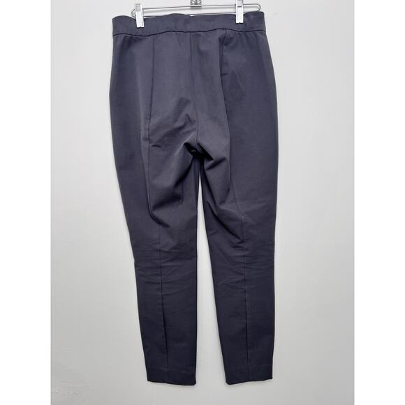 Everlane Size 6 The Side-Zip Stretch Gray Cotton Pant Cropped Length Women’s - Picture 2 of 8